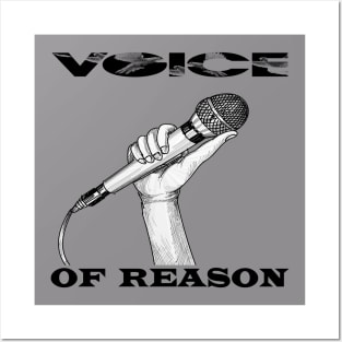 voice of reason Posters and Art